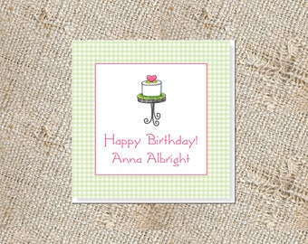 Personalized Birthday Gift Tags - Set of 25