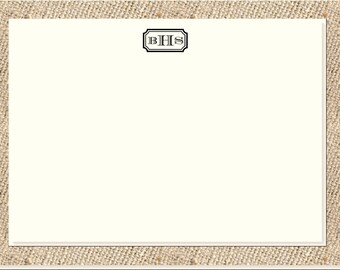 Monogrammed Note Cards