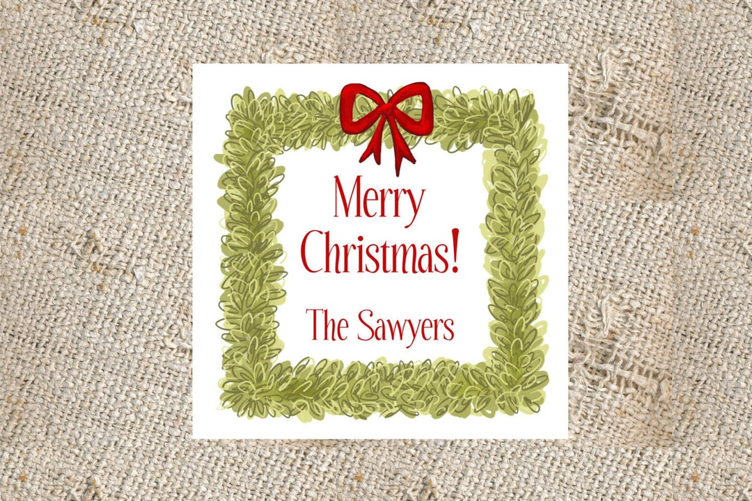 Holiday Gift Cards Set of 25, Christmas Enclosure Cards, Christmas Gift