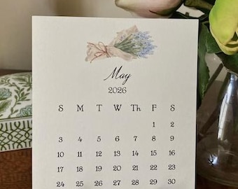 Desktop Calendar 2026, Desk Calendar 2026, 2026 Desk Calendar, Desktop Calendar 2026; Small Calendar 2026; Refill calendar 2026