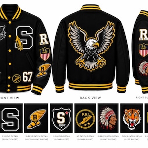 Ordine personalizzato per la giacca letterman di Avisek Dhital