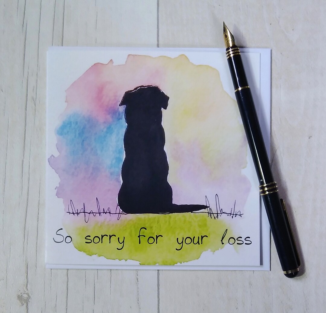 Rottweiler Memories Sympathy Card. Printed Card. Rottweiler Loss ...