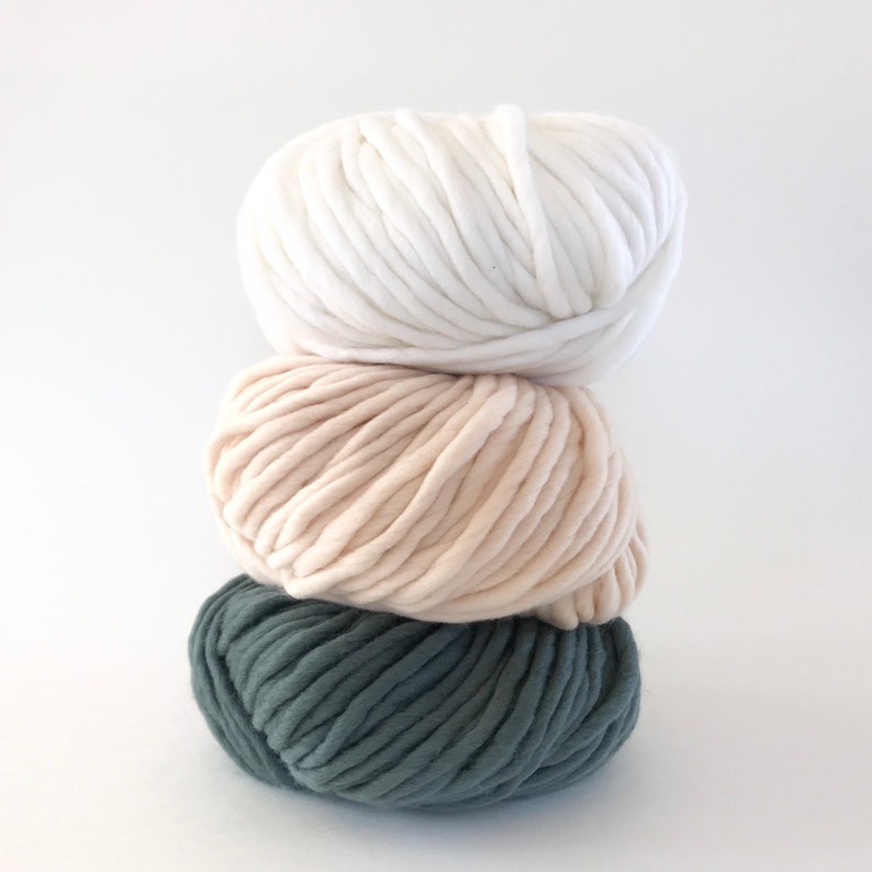 Merino wool chunky yarn Sugar bush chill Weaving chunky | Etsy