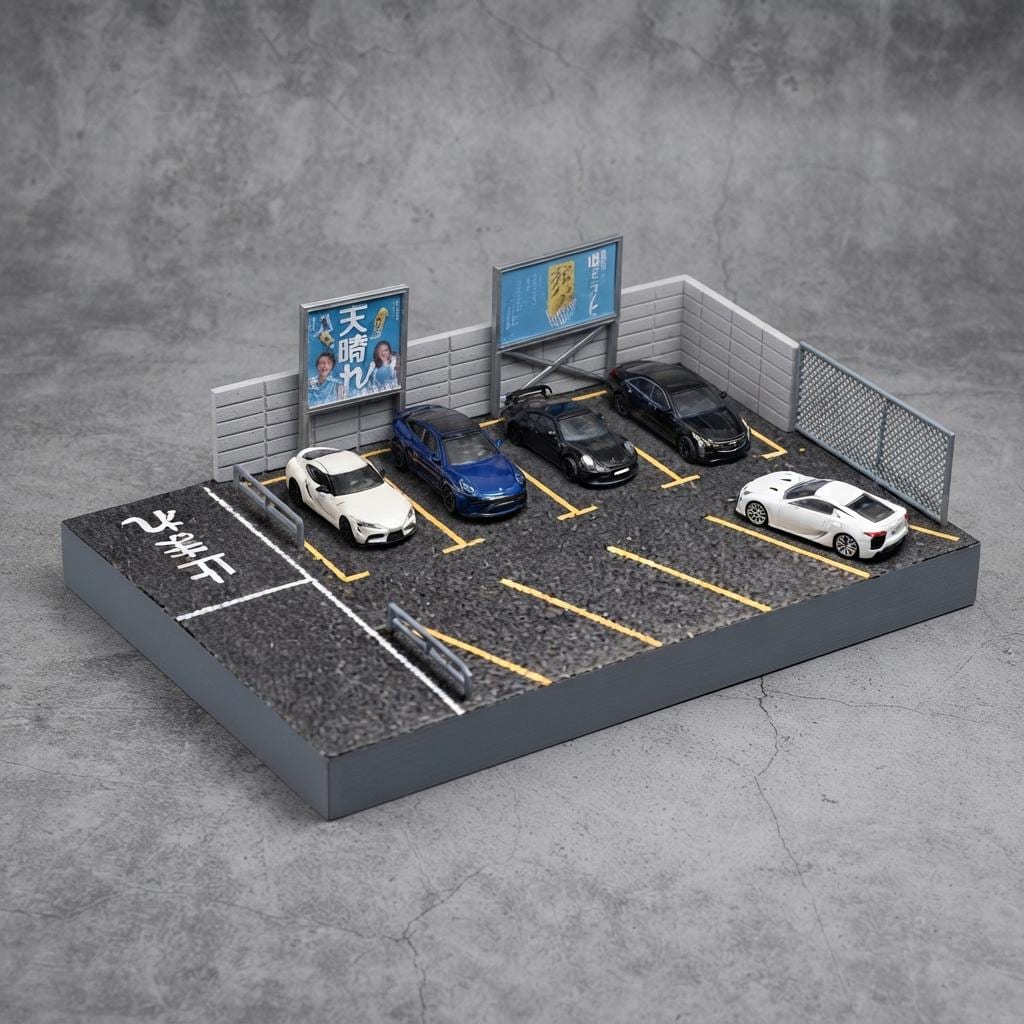 Japan Car Diorama - Etsy