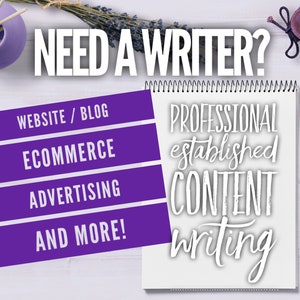 Website Content Writing, Writer For Hire, Blog Writer, Blog Author, Website Advertisement Writer, Small Business Writer, Web Copywriting