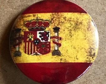 Spain with crest - Flag Lapel Pin - MaxFlags