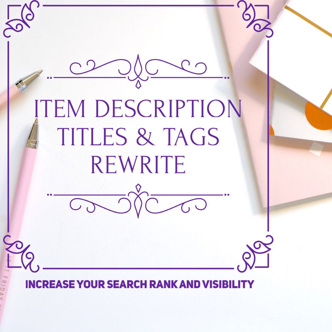 Etsy Shop Listing Writing Help Write Etsy Listings That Get Discovered