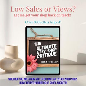 Etsy Shop Critique & SEO Review, Etsy Sellers Guide, Etsy Makeover, Etsy Store Analysis, SEO Guide, How To Etsy, Etsy Growth Guide
