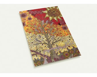 Juego de postales del Árbol del Mundo, paquete de 10 tarjetas de arte espiritual, postales de meditación tántrica, lámina del Árbol Sagrado de la Vida, arte mural zen psicodélico
