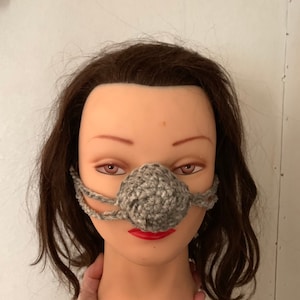Crocheted Nose Warmer