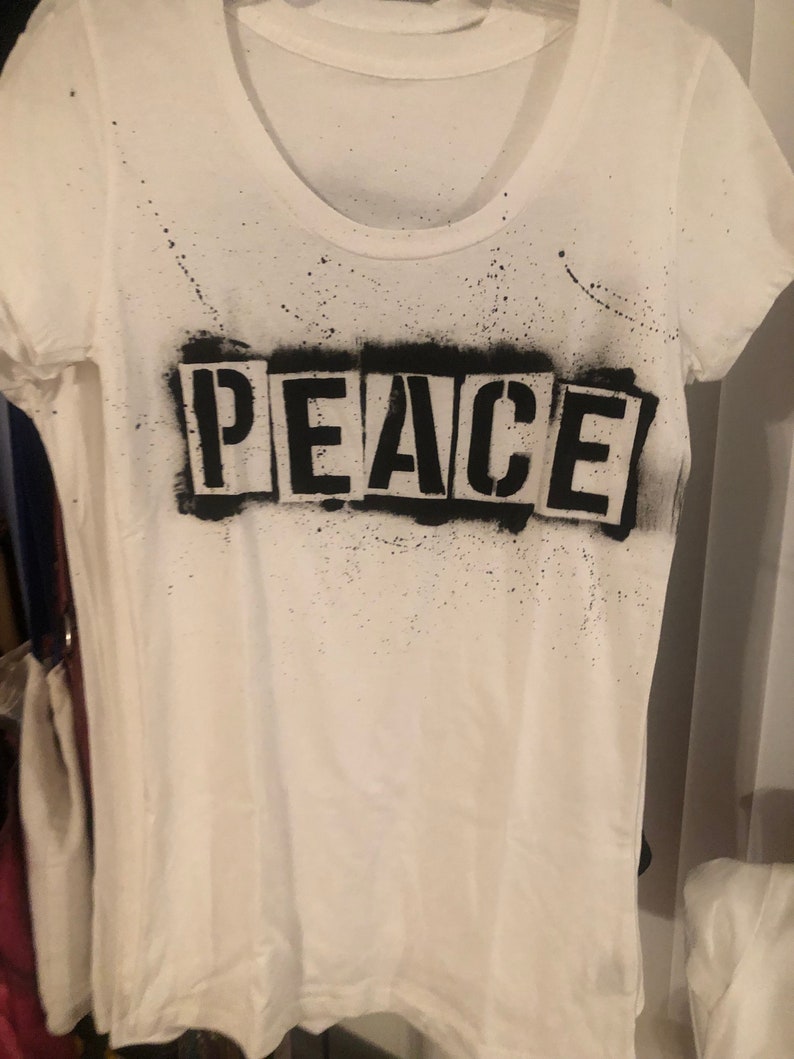 PEACE T Shirts - Etsy