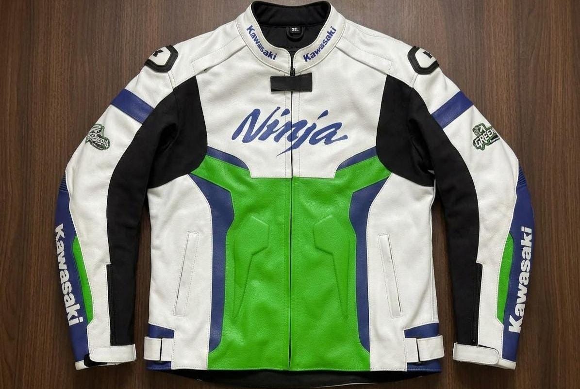 Kawasaki White Jacket - Etsy