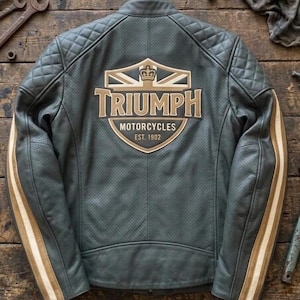 トライアンフ：RACE JACKET Triumph Racing Jacket - Etsy