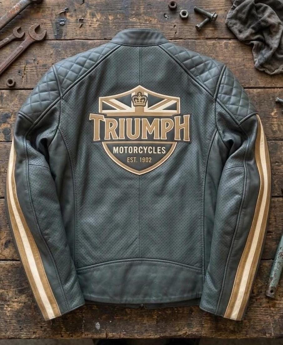 Triumph Motorcycle Jackets - Etsy