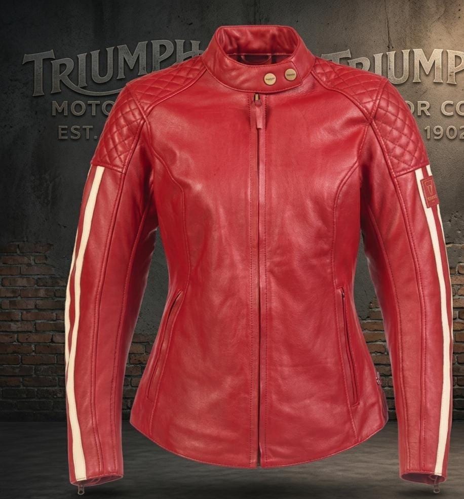 Vintage Triumph Leather Jacket - Etsy