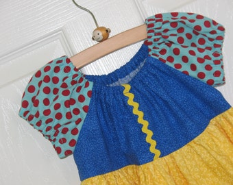 Peasant Dress-Snow White inspired-Princess Series-Dress or Costume-MADE TO ORDER-Everyday dress-Disney World Disneyland