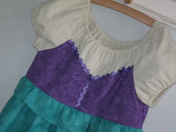 ariel peasant dress