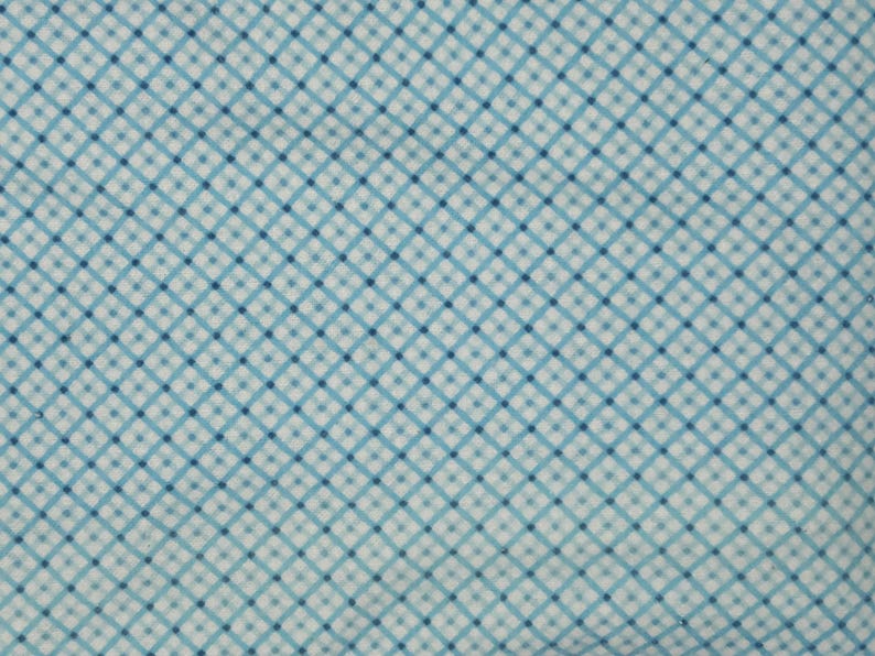 Pajamas fits Baby Stella or Wee Baby Stella Dolls-Your choice of fabric-1pc flannel pj's-Handmade Doll Clothes Diamonds-Turquoise