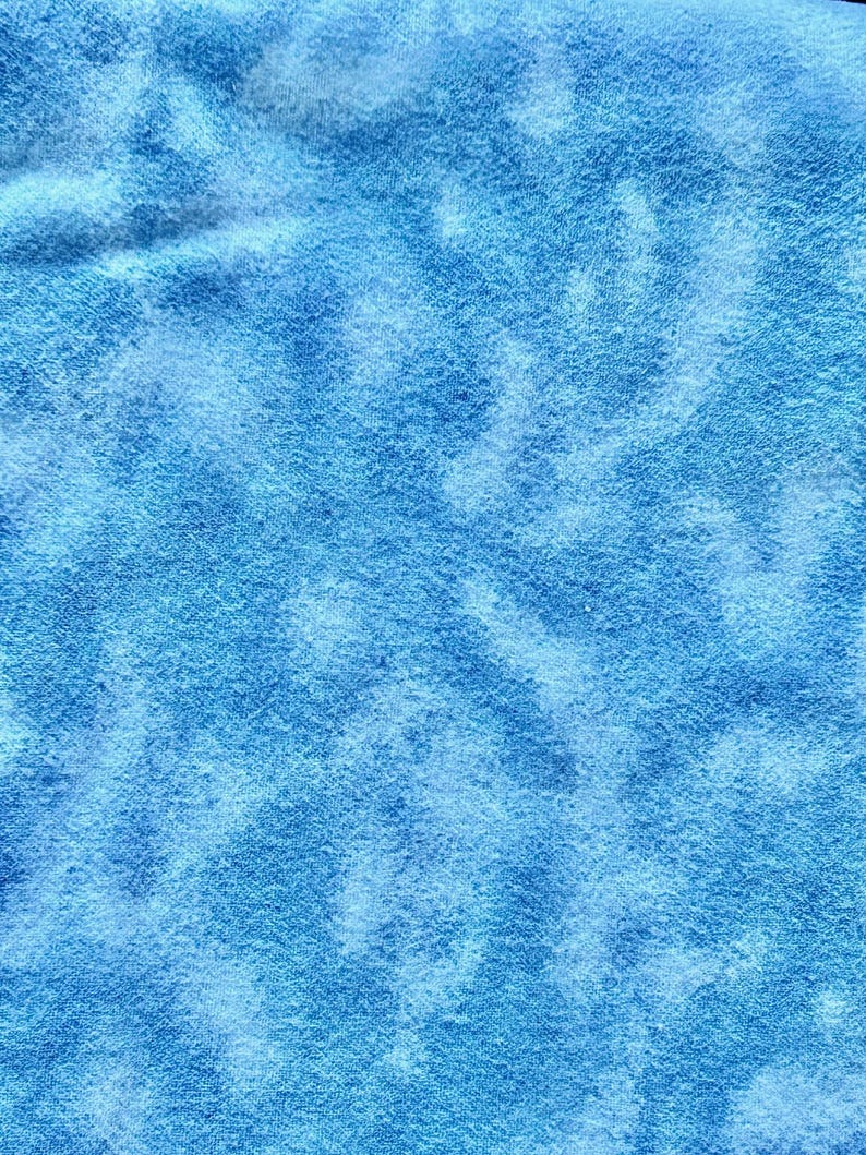 Pajamas fits Baby Stella or Wee Baby Stella Dolls-Your choice of fabric-1pc flannel pj's-Handmade Doll Clothes Tye Dye-Blue