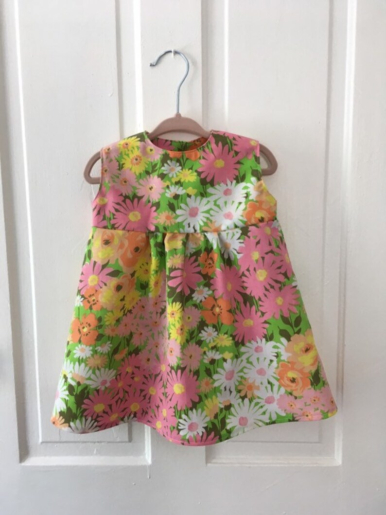 Vintage Inspired Baby Dress 12-18 months