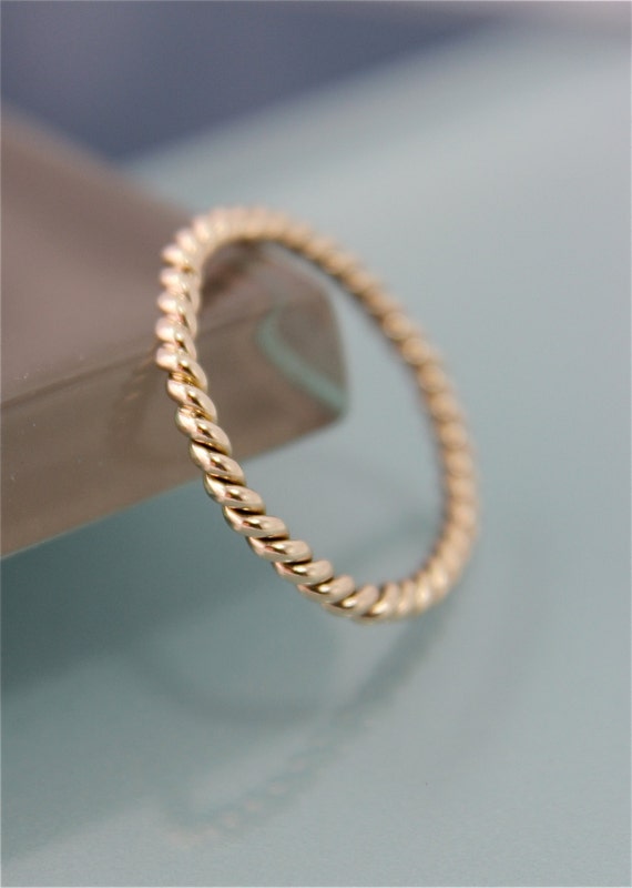 Thick Rope Ring, bespoke fine jewelry