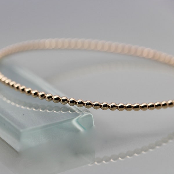 Gold Filled Bangle Etsy