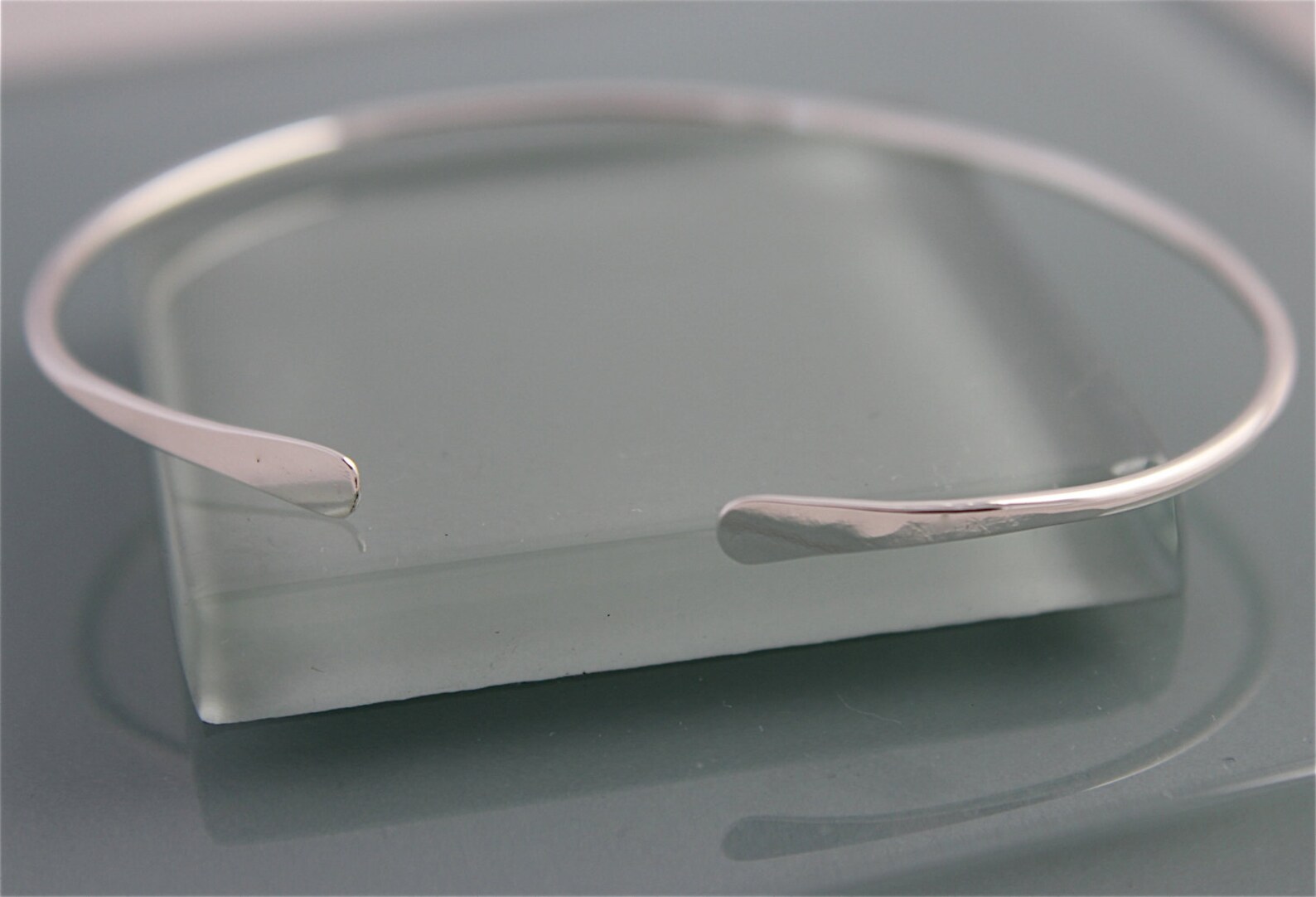 Sterling Silver Cuff Stacking Bracelet Adjustable Ecofriendly Recycled Silver - Etsy