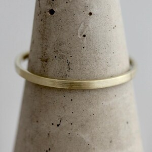 Green Gold Ring Flat 1.5mm X 1mm 14k Solid Green Gold Wedding Band ...