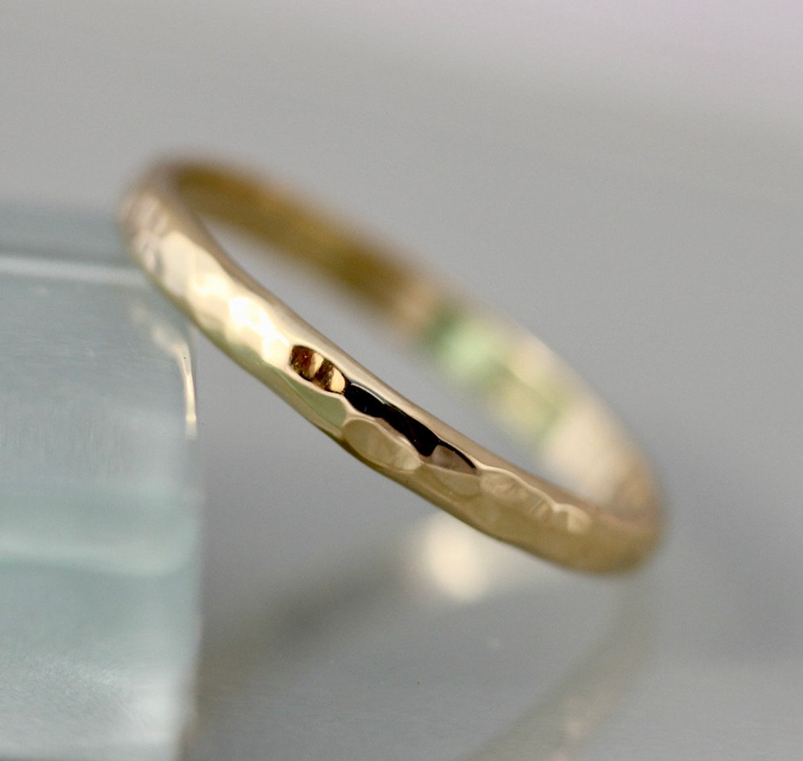 Hammered Domed Ring