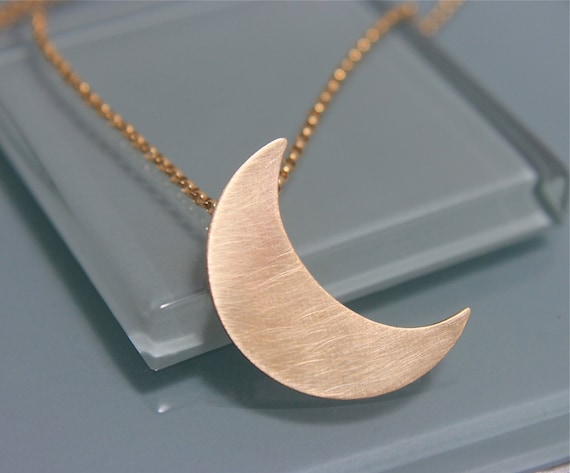 Vacation Movie Christina Applegate Authentic Gold Crescent Moon