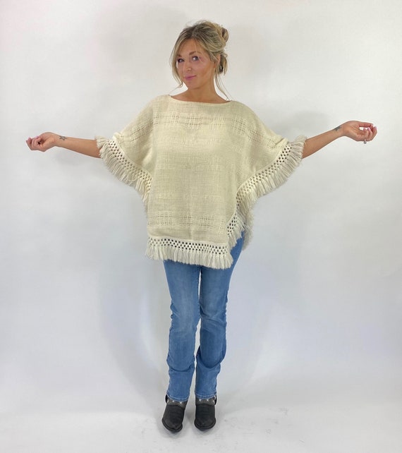 70's Fringe Pancho