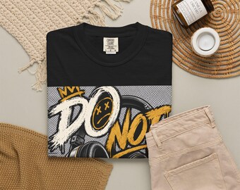 Do Not Disturb Headphones T-Shirt | Retro Streetwear Graphic Tee