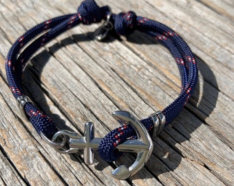 Wasserdichtes Ankerarmband - Key West - von Maris Sal Nautical - Marine-Edelstahl