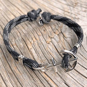 Waterproof anchor bracelet Key West from Maris Sal Nautical Marine-grade stainless steel image 7