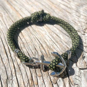 Waterproof anchor bracelet Key West from Maris Sal Nautical Marine-grade stainless steel image 8