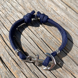 Waterproof anchor bracelet - Key West - from Maris Sal Nautical - Marine-grade stainless steel