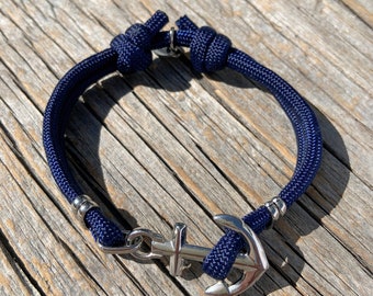 Waterproof anchor bracelet - Key West - from Maris Sal Nautical - Marine-grade stainless steel