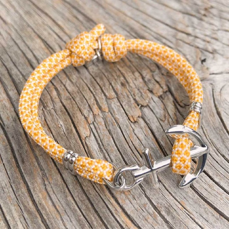 Waterproof anchor bracelet Key West from Maris Sal Nautical Marine-grade stainless steel image 6