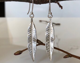 Lemon Verbena Earrings Sterling Silver