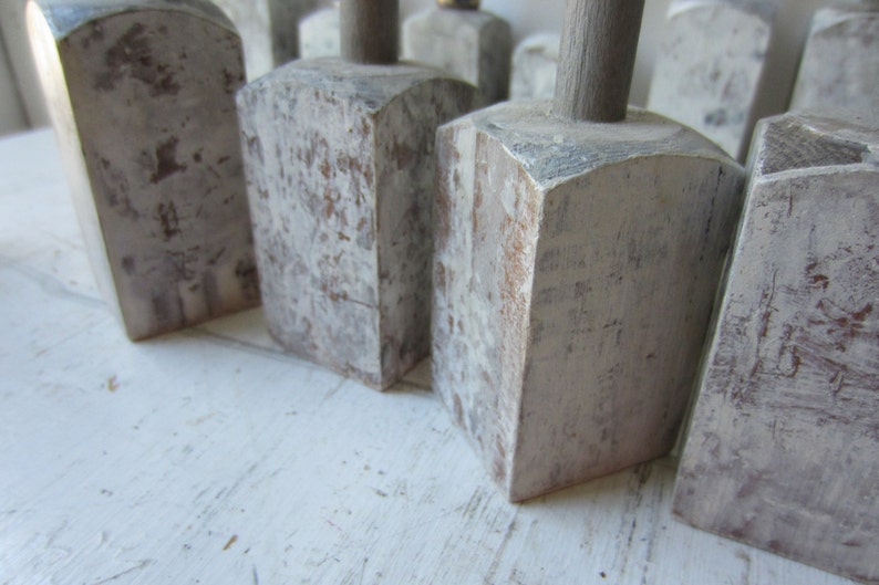 ONE Marbled Ring Holder Display Architectural Salvage Painted Gray Marbled Finish Quantities Available READY to SHIP Ring Organizer
