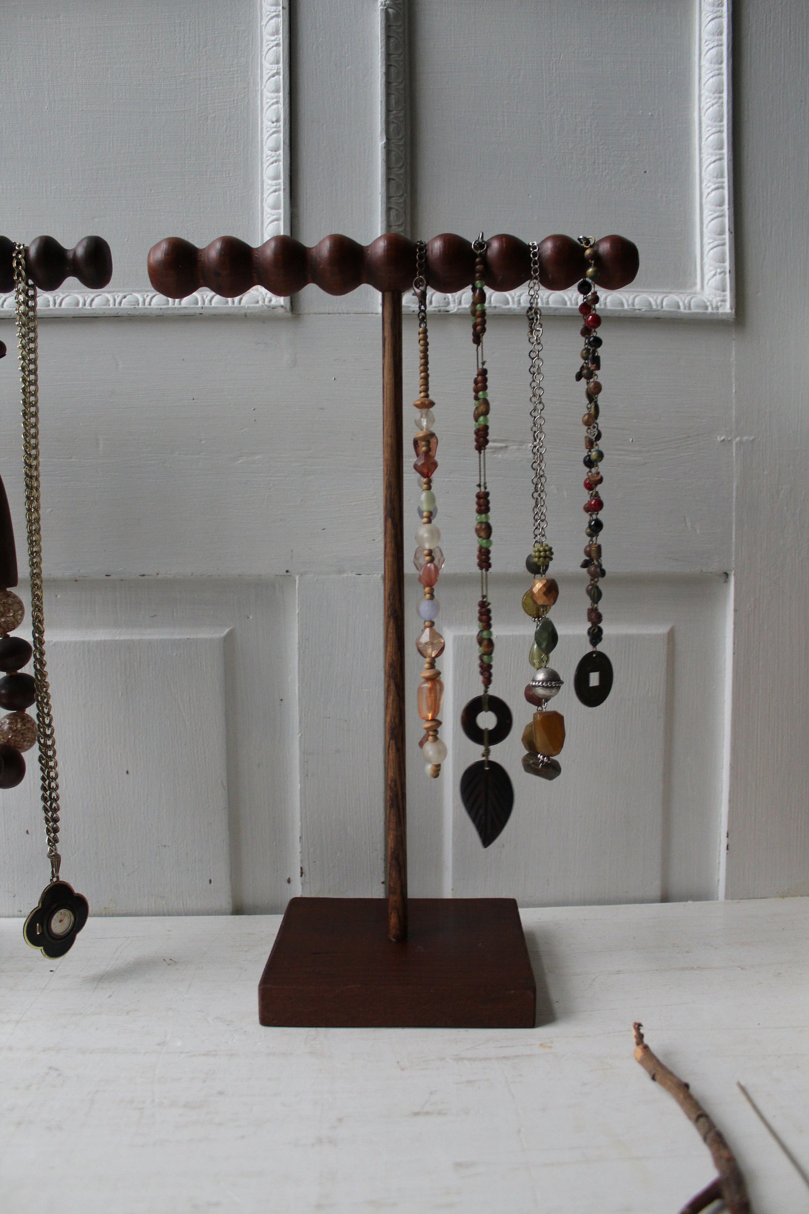 ONE Rustic Jewelry Display Stand Necklace OR Bracelet Holder Etsy
