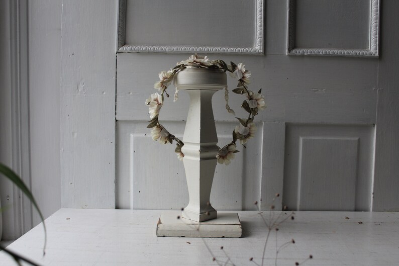 Wood Hat Stand White Wood Hat Display Boutique Display Etsy