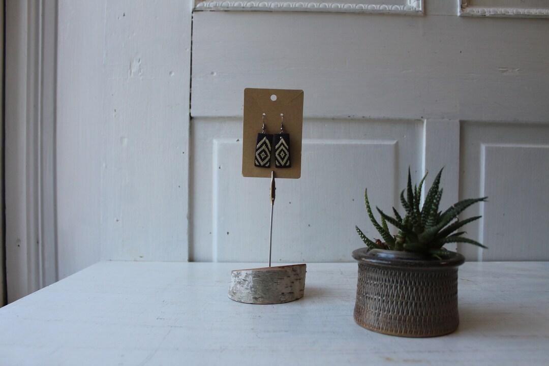 ONE Birch Clip Display Stand Live Edge Wood Slab Natural Etsy