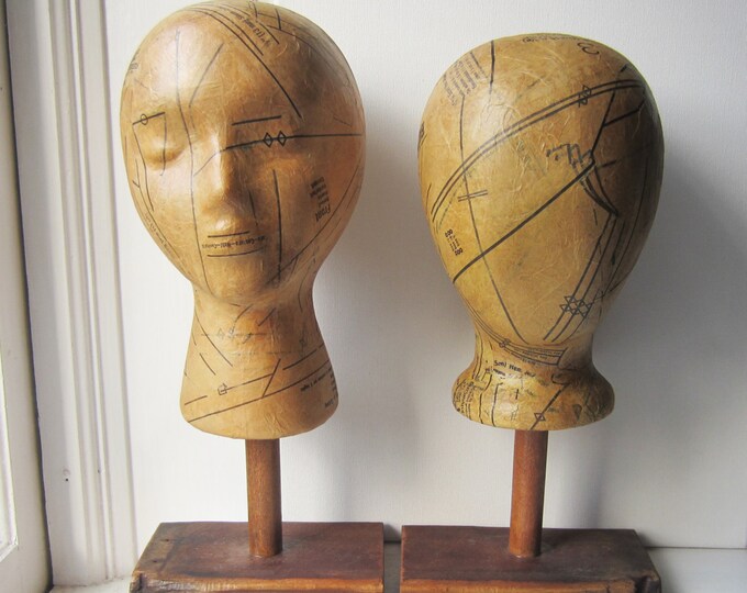 Sewing Pattern Mannequin Head Hat Display and Base Your Etsy