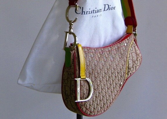 john galliano dior saddle bag