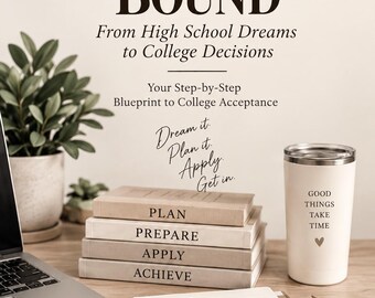 New 2026-2027 College Prep Planner for Juniors & Seniors (Digital Download)
