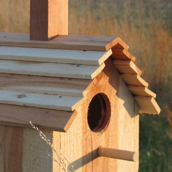 Cedar Birdhouse- The Cottage-