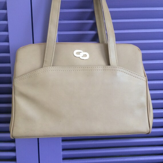 taupe shoulder bag