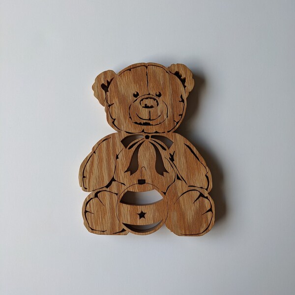 Bear Scroll Saw Pattern Etsy