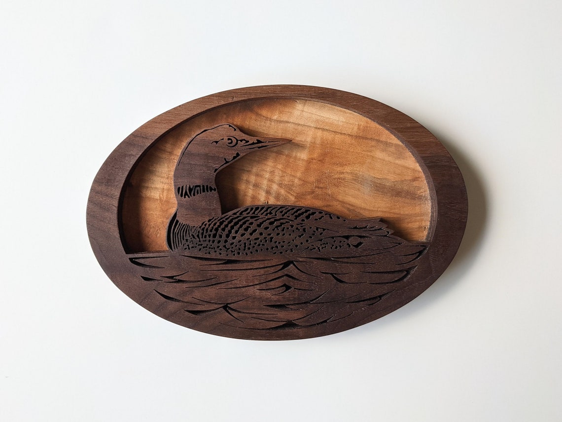 Common Loon Scroll Saw Pattern FIS051 pdf, Jpg Etsy
